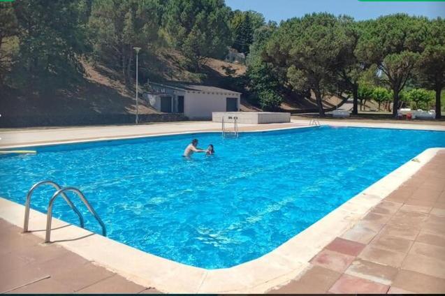 Detached Villa For 6 People In Lloret De Mar With Comunal Outdoor Swimming Pool Puigventos Exterior photo
